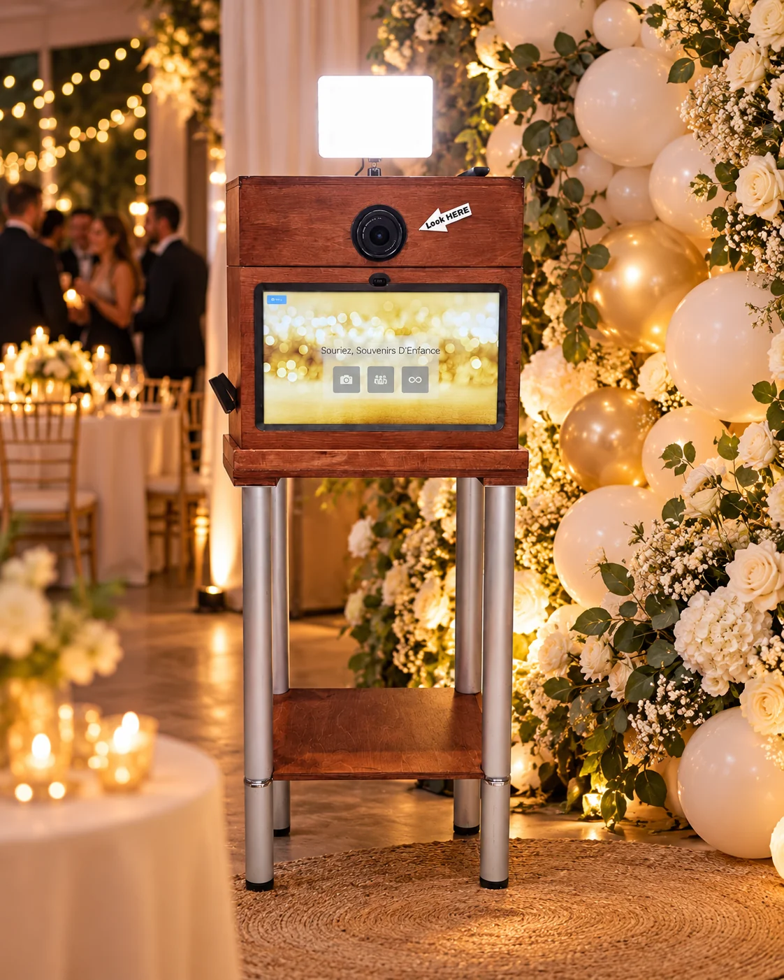 Hochzeitsambiente — Eine beispielhafte Inszenierung für einen eleganten Empfang.
